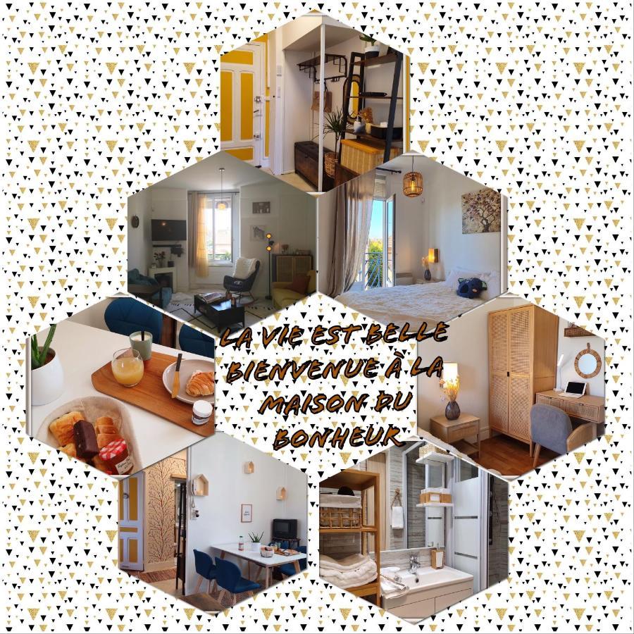 Maison Du Bonheur L Art De Vivre A La Francaise Logement Entier Avec Parking Sainte-Savine 외부 사진