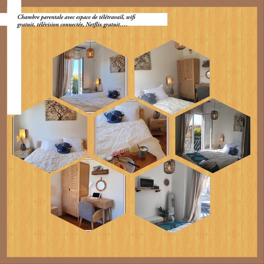 Maison Du Bonheur L Art De Vivre A La Francaise Logement Entier Avec Parking Sainte-Savine 외부 사진